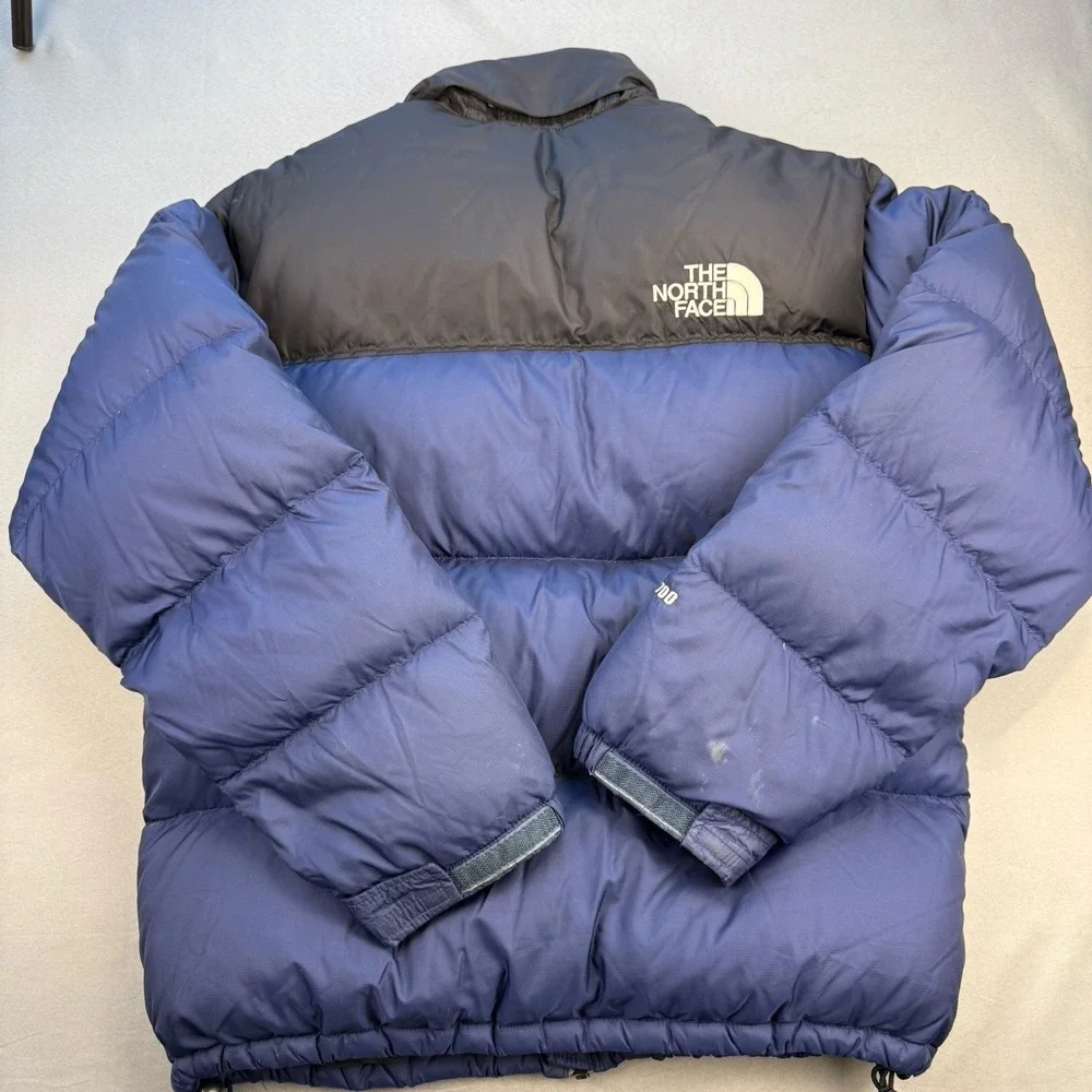 The North Face 1996 Retro Nuptse 700‎ Down Puffer Jacket Navy Blue Black Men's M
